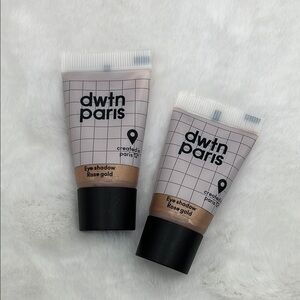 DWTN Paris Rose Gold Liquid/Cream Shimmer Eyeshadow - Set of 2
